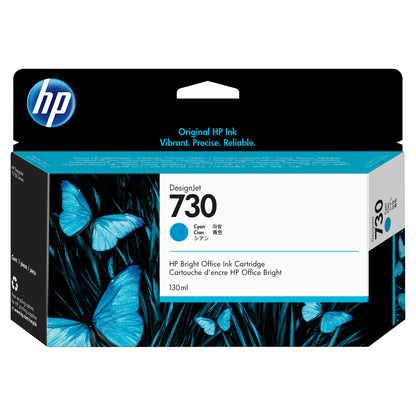 HP 730 130 ml Tinte Cyan