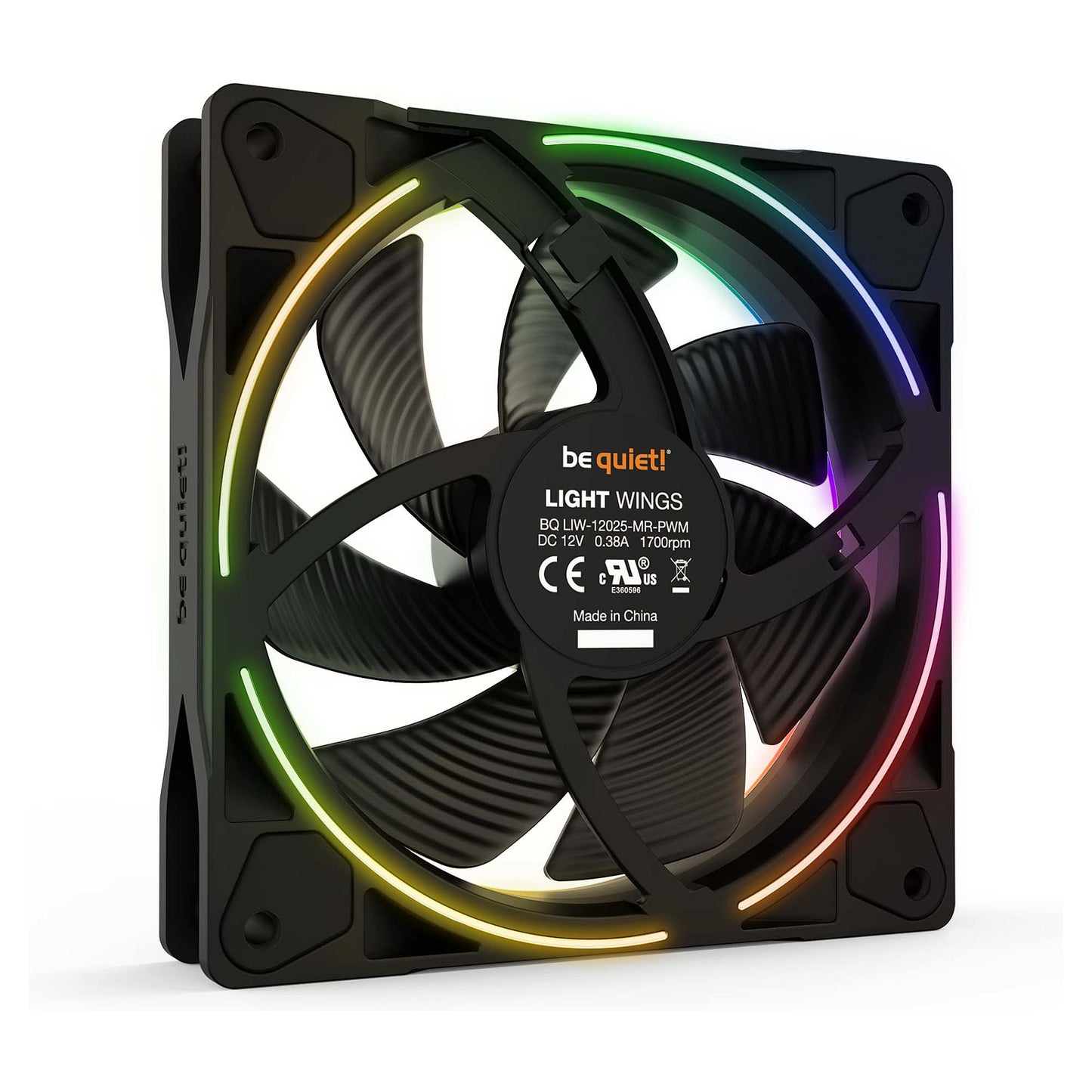 120mm be quiet! LIGHT WINGS 120mm PWM ARGB Triple-Pack