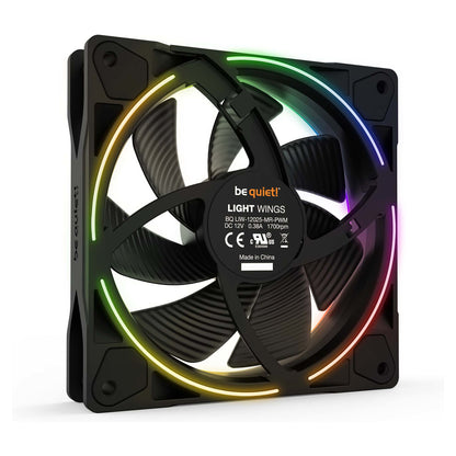 120mm be quiet! LIGHT WINGS 120mm PWM ARGB Triple-Pack