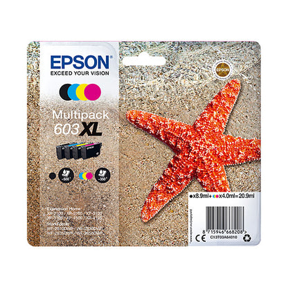 Epson Multipack 4-colours 603XL Ink C13T03A640