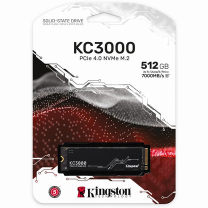 M.2 512GB Kingston KC3000 NVMe PCIe 4.0 x 4