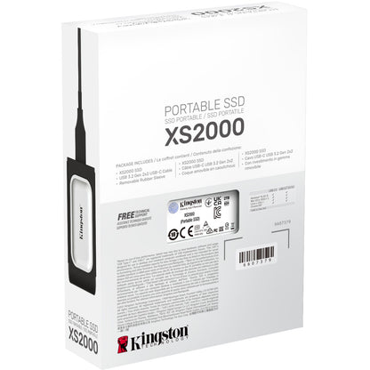 2TB Kingston XS2000 USB 3.2 Gen2 Grau