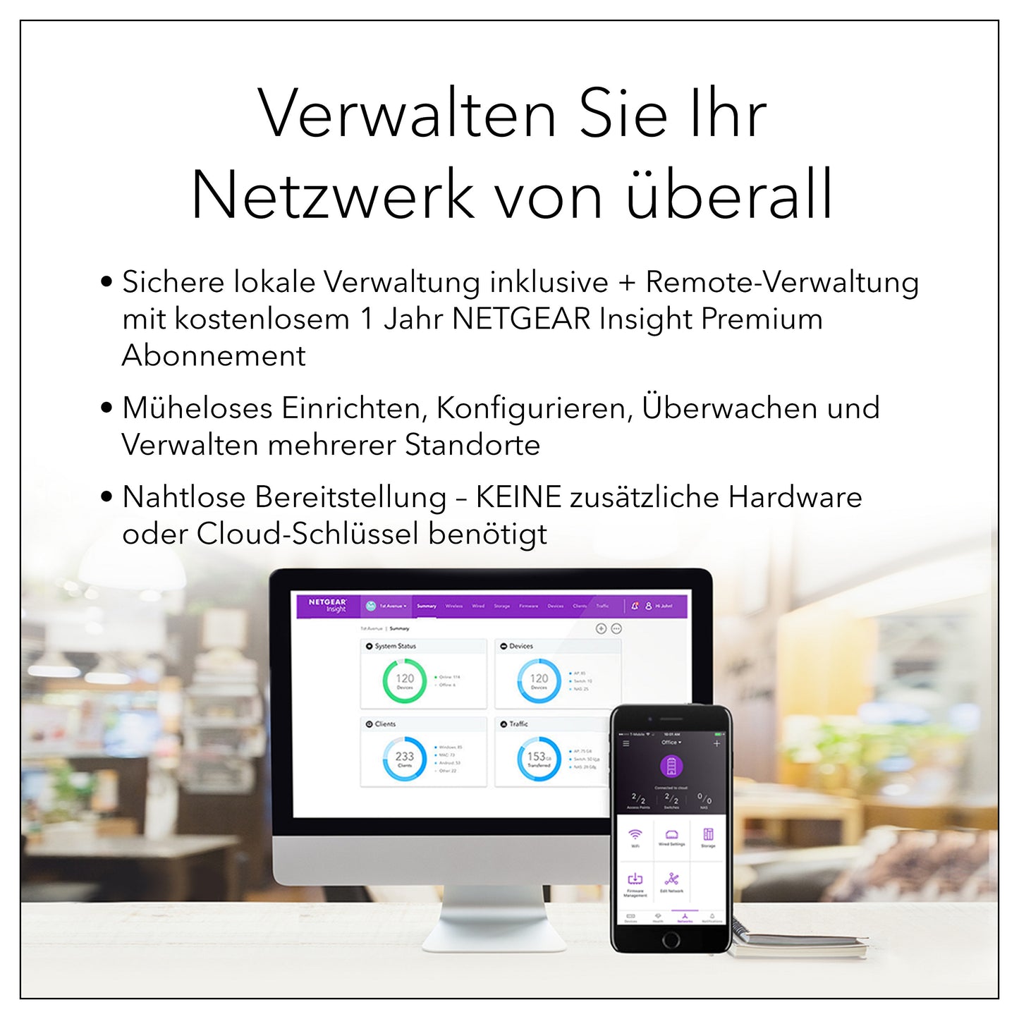 Netgear Insight WAX610 Wifi-6