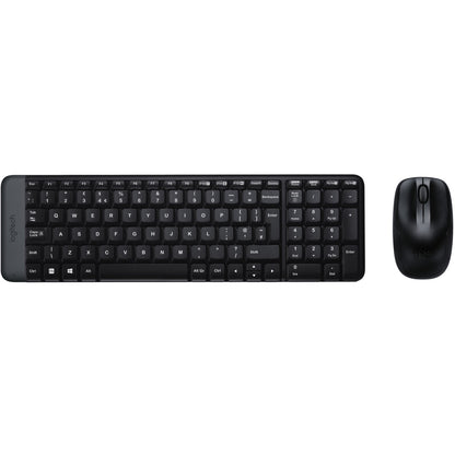 Logitech MK220 Wireless Desktopset QWERTY US