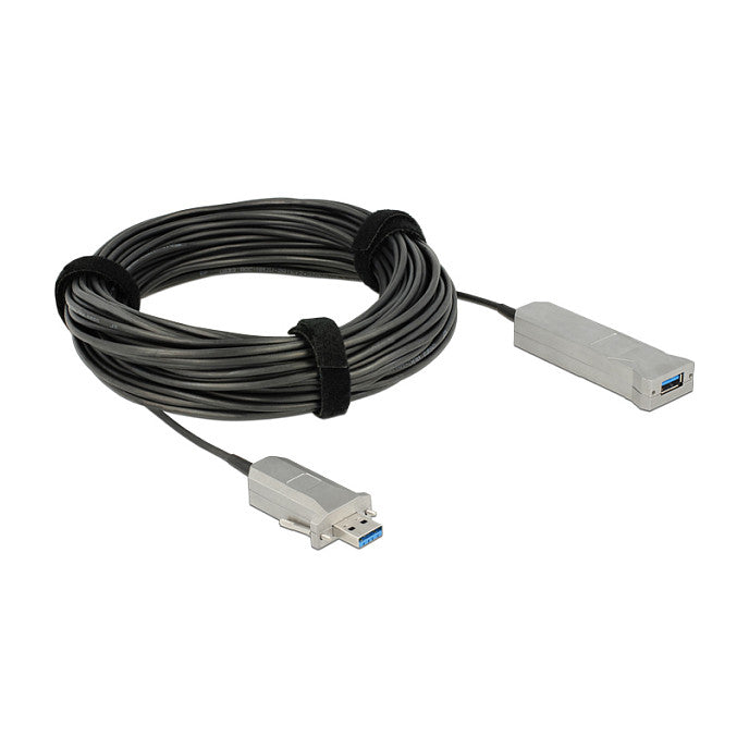 DeLock Aktives Optisches Kabel USB 3.0-A Stecker > USB 3.0-A Buchse 20 m