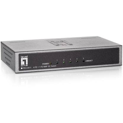 Switch 4x FE FEU-0511 1x SC MM Fiber Metall