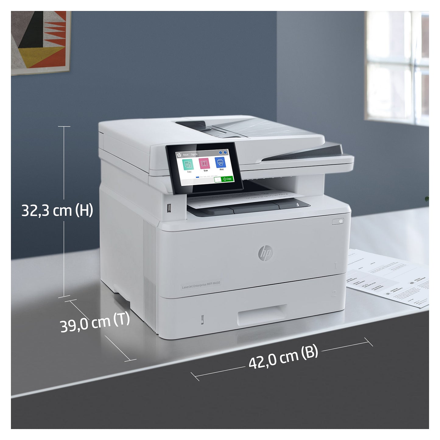 L HP LaserJet Enterprise M430f 4in1/A4/LAN/ADF