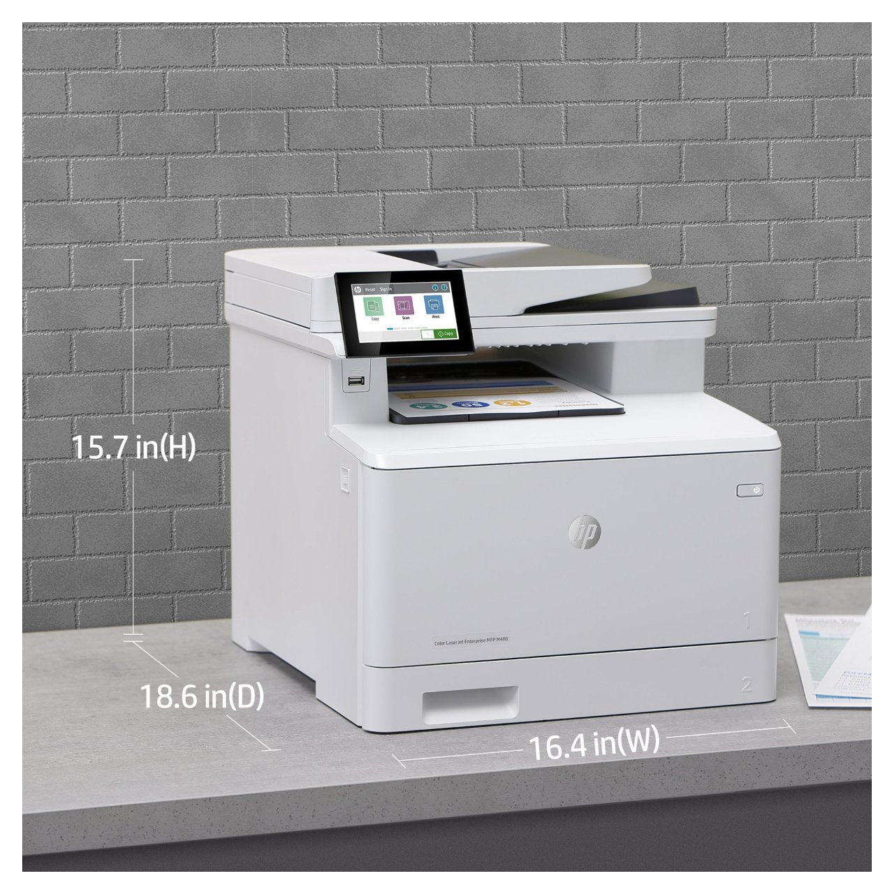 FL HP Color LaserJet Enterprise MFP M480f 4in1/A4/LAN/ADF