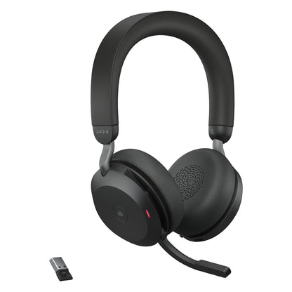 Jabra Evolve2 75 Stereo MS + Ladesation + Link380a , schwarz