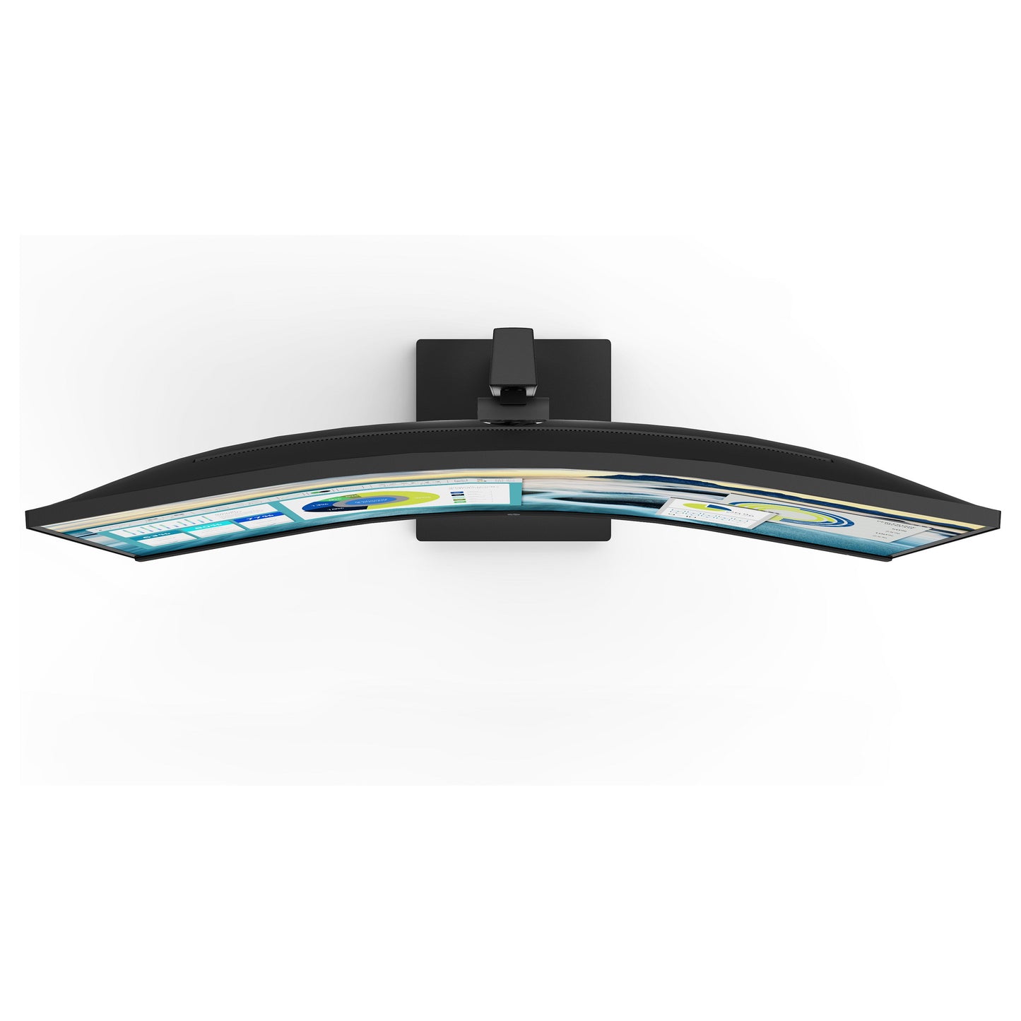 86.36cm/34'' (3440x1440) HP P34hc G4 Curved 21:9 5ms 60Hz HDMI DisplayPort USB-C VESA Speaker WQHD Black