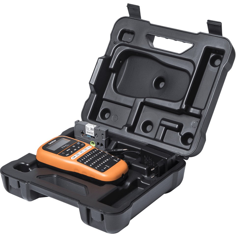 Brother P-Touch PT-E110VP Beschriftungsgerät 3.5/6/9/12 mm Value Pack
