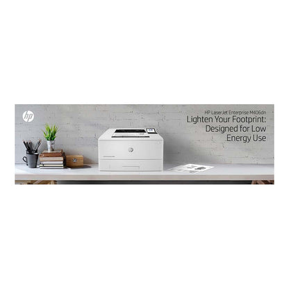 L HP LaserJet Enterprise M406DN S/W-Laserdrucker 38 S./Min. A4 LAN Duplex