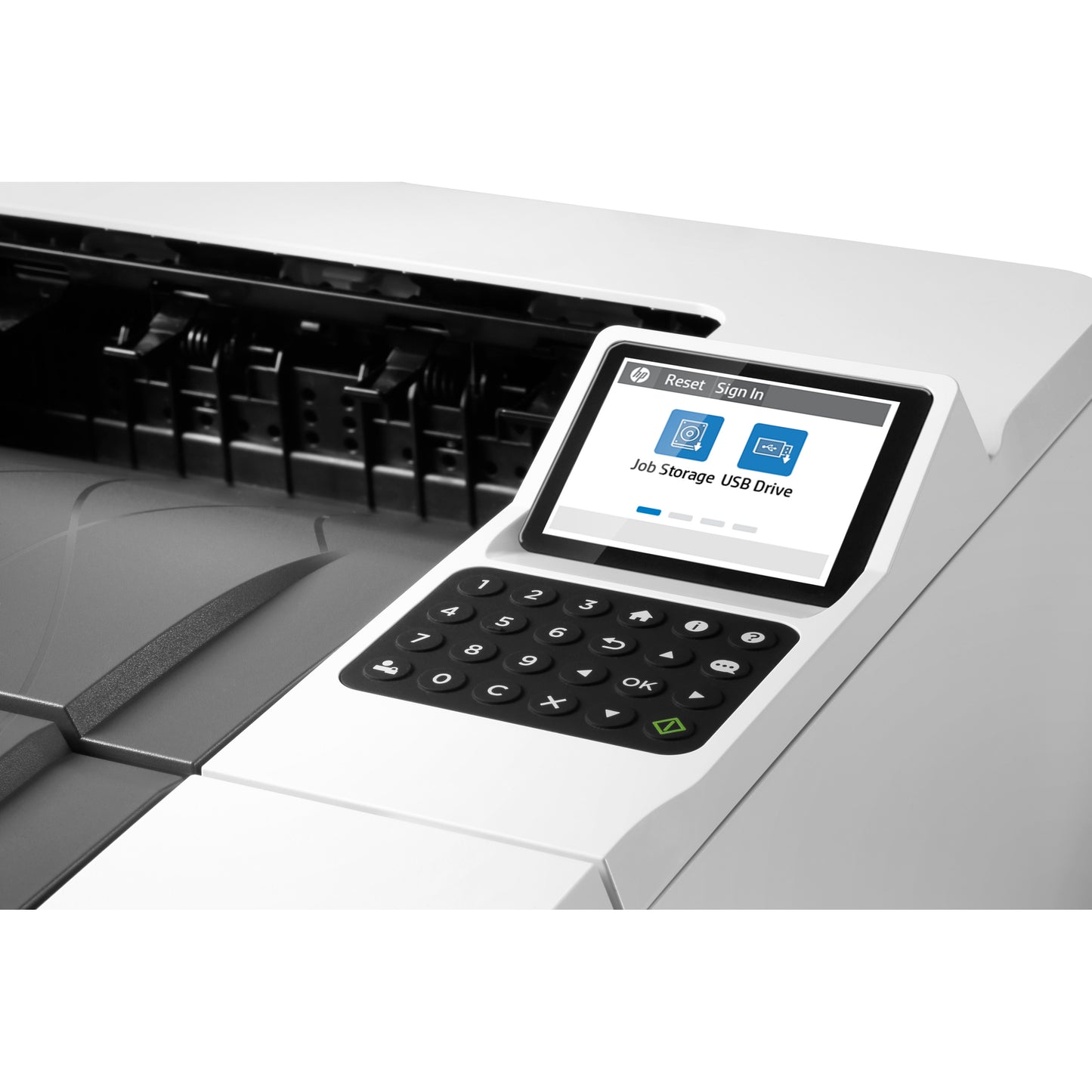 L HP LaserJet Enterprise M406DN S/W-Laserdrucker 38 S./Min. A4 LAN Duplex