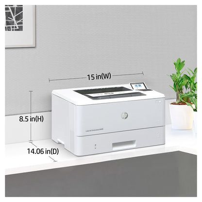 L HP LaserJet Enterprise M406DN S/W-Laserdrucker 38 S./Min. A4 LAN Duplex