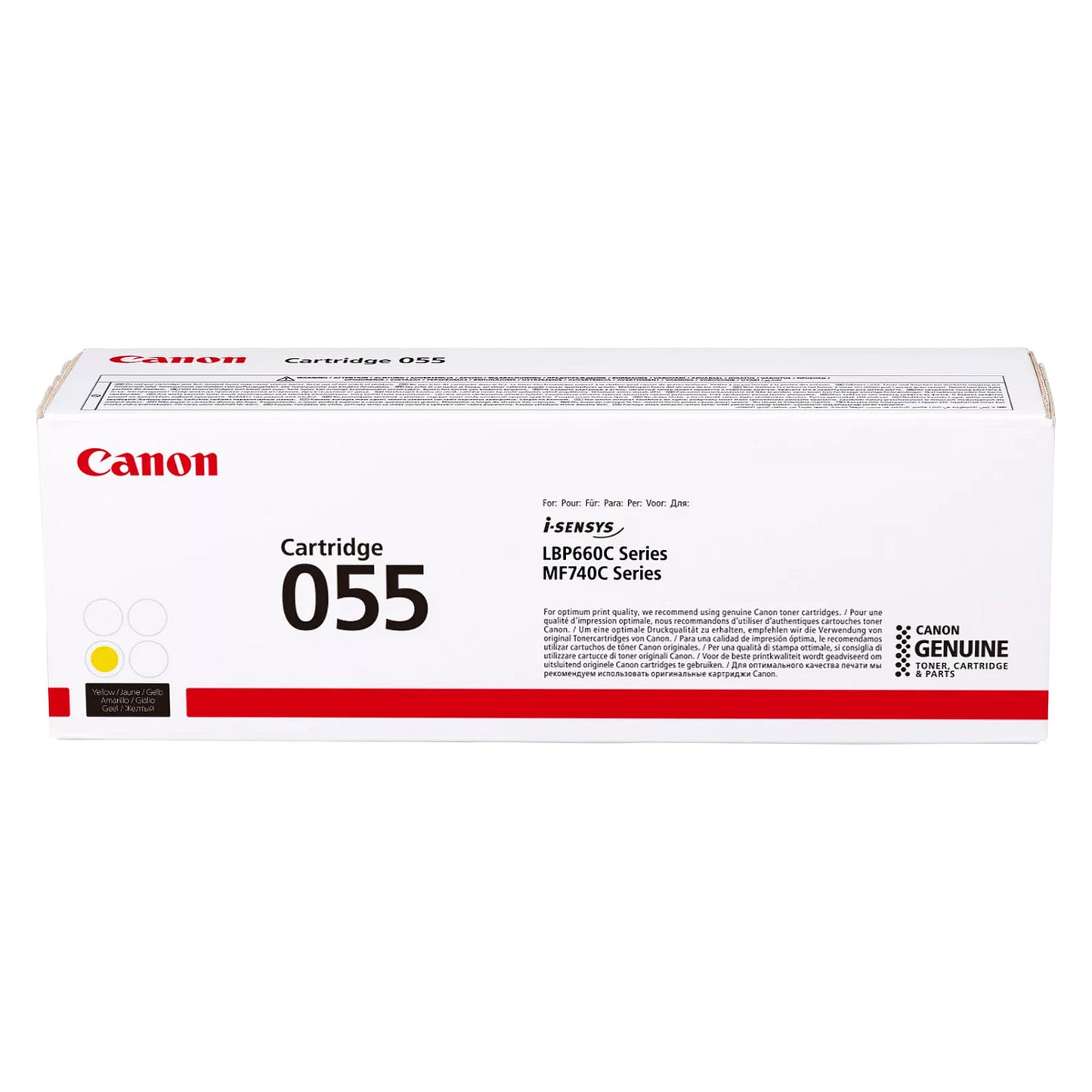 Canon Toner 055 Gelb bis 2.100 Seiten