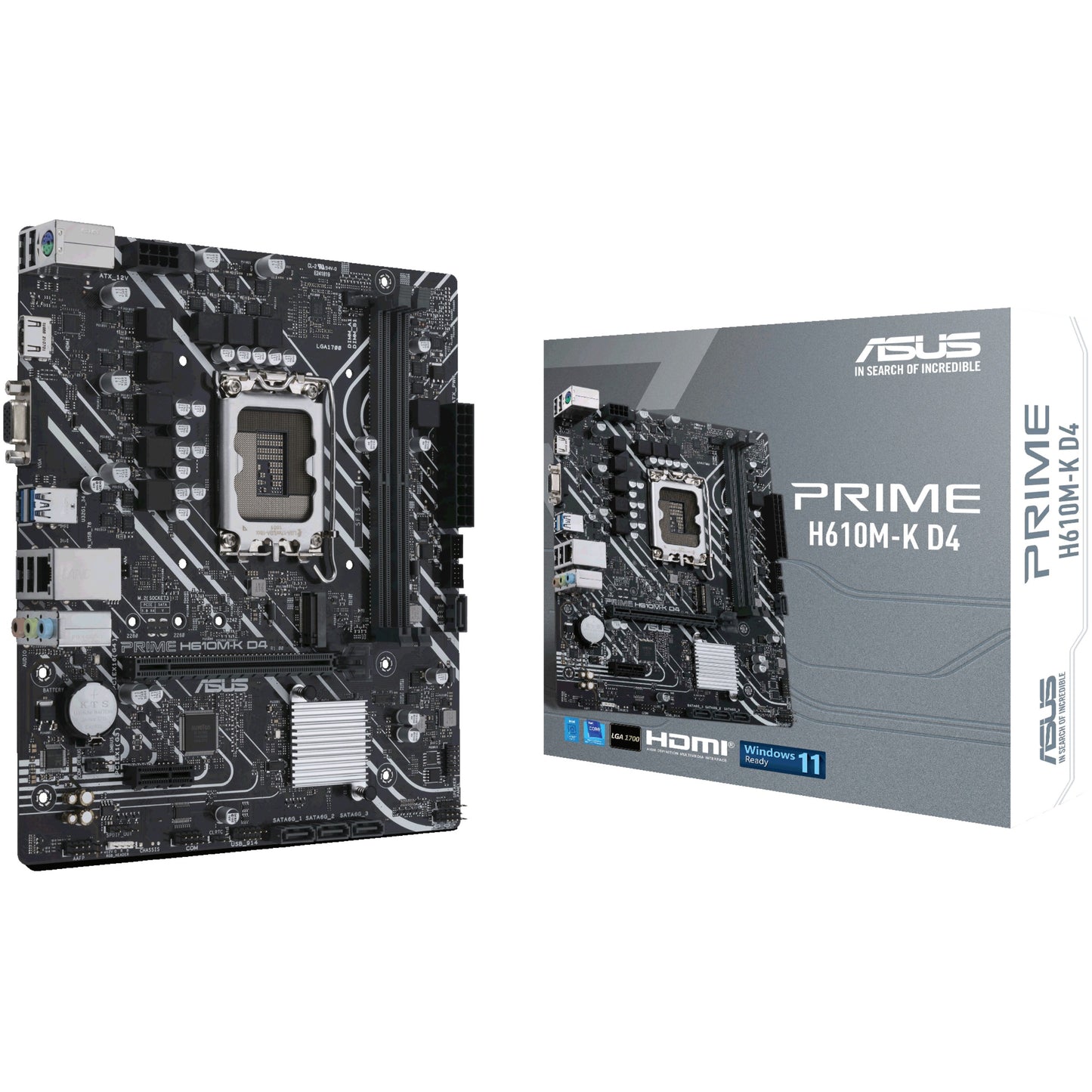 1700 ASUS PRIME H610M-K DDR4