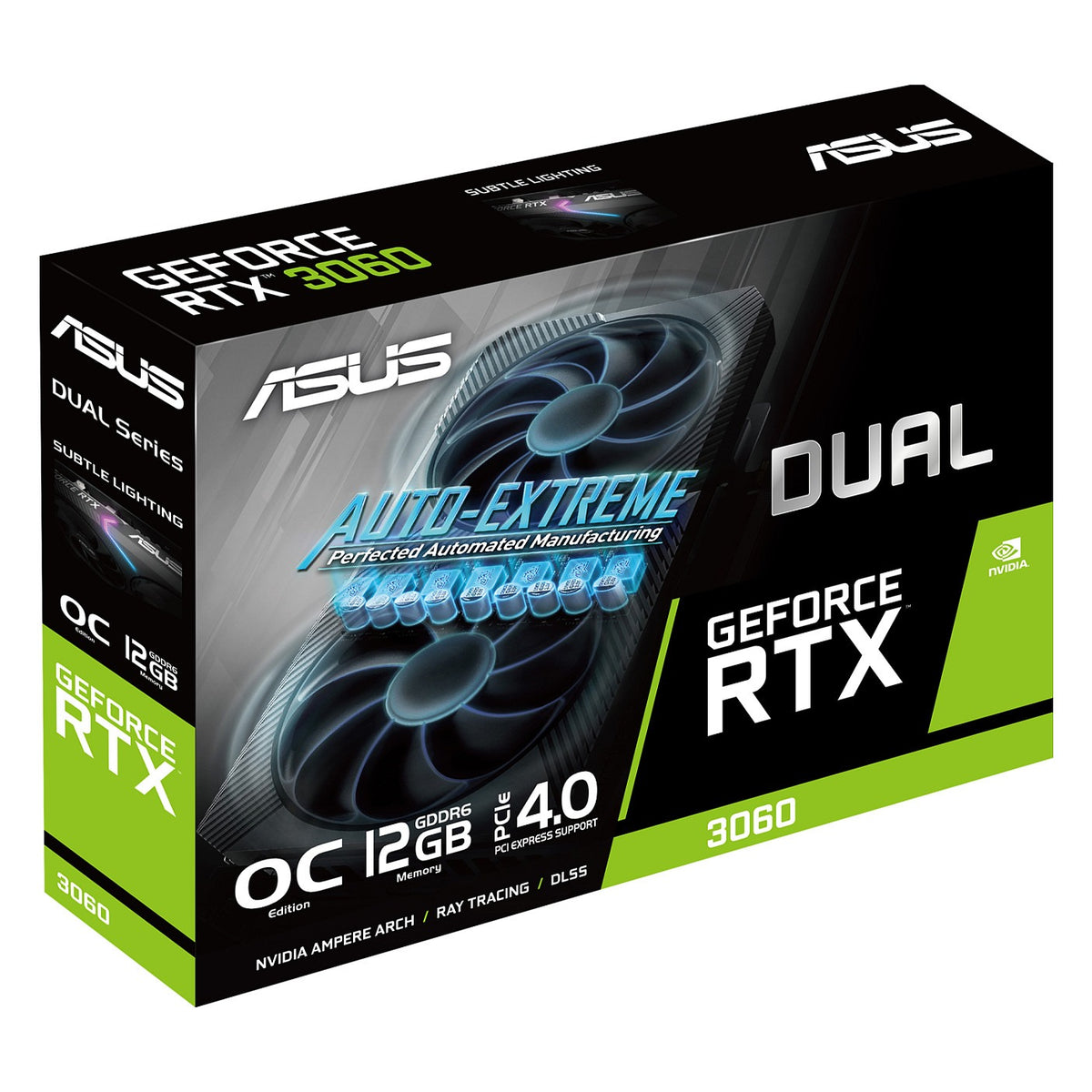 RTX 3060 12GB ASUS Dual OC V2 LHR GDDR6 DUAL-RTX3060-O12G-V2