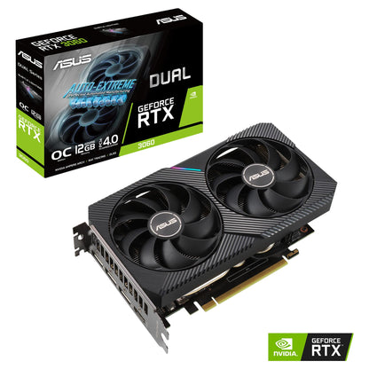RTX 3060 12GB ASUS Dual OC V2 LHR GDDR6 DUAL-RTX3060-O12G-V2