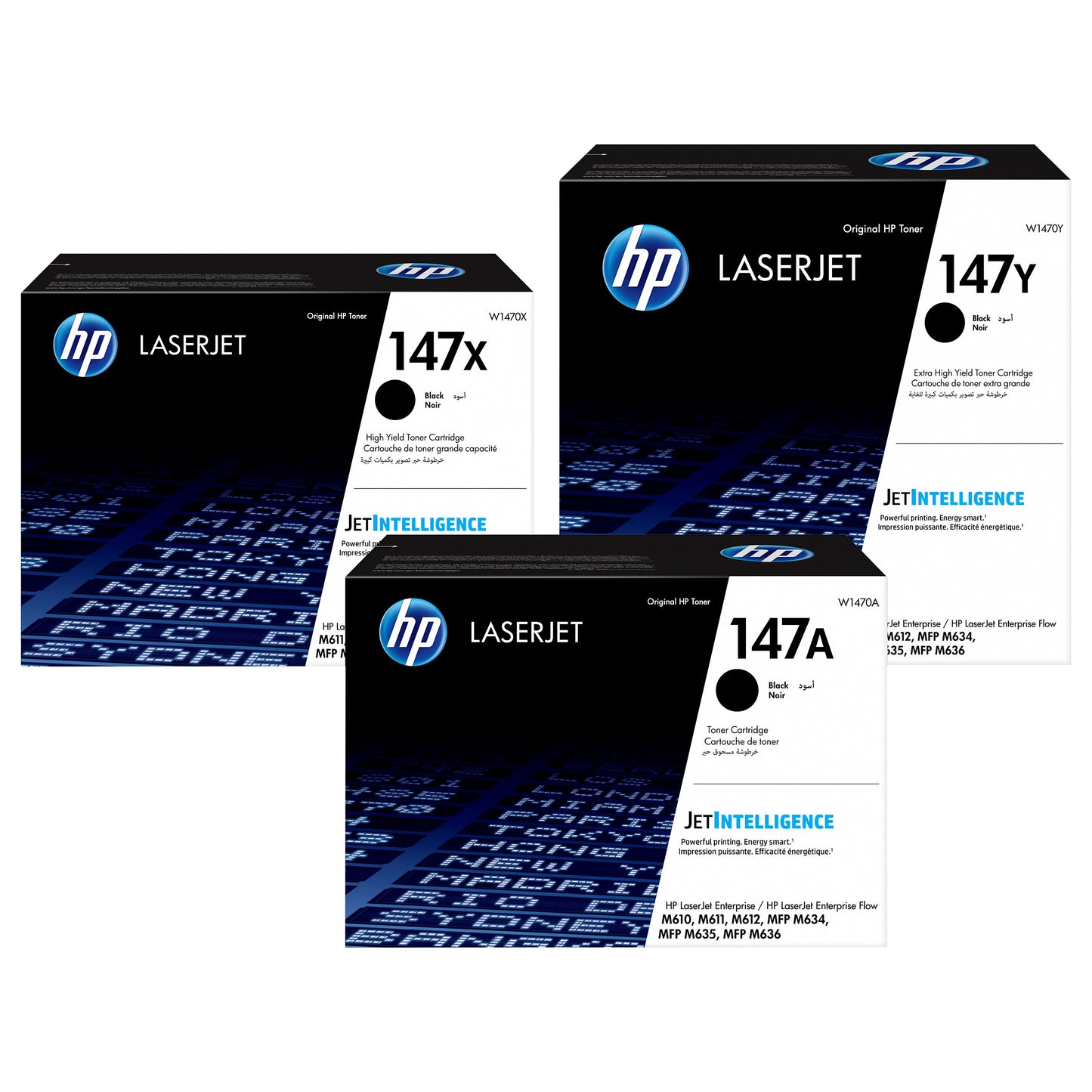 HP Toner 147Y W1470Y Schwarz bis 42.000 Seiten