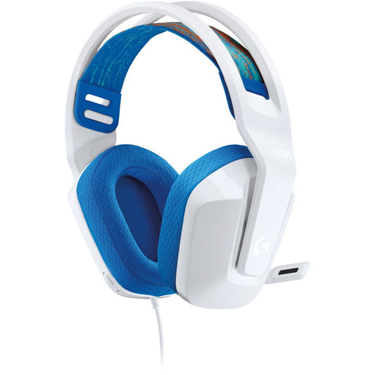 Logitech G G335 Wired Gaming Headset white