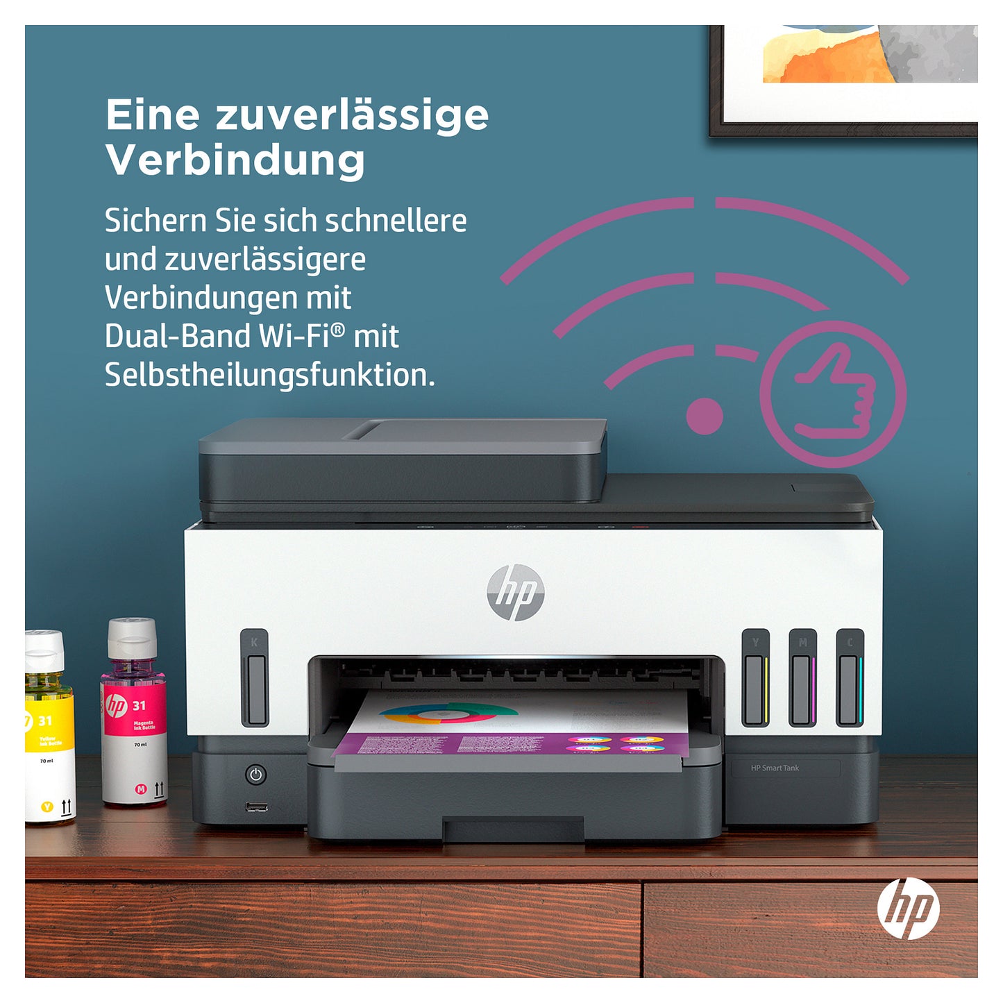 T HP Smart Tank 7605 3in1/A4/WiFi/Bluetooth/ADF/Dulpex