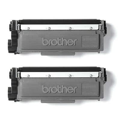 Brother Toner TN-2320TWIN Schwarz 2er Pack bis zu 2.600 Seiten nach ISO/IEC 19752