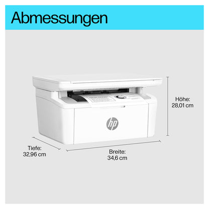 L HP LaserJet MFP M140w S/W-Laserdrucker 3in1 A4 WLAN WiFi 150 Blatt