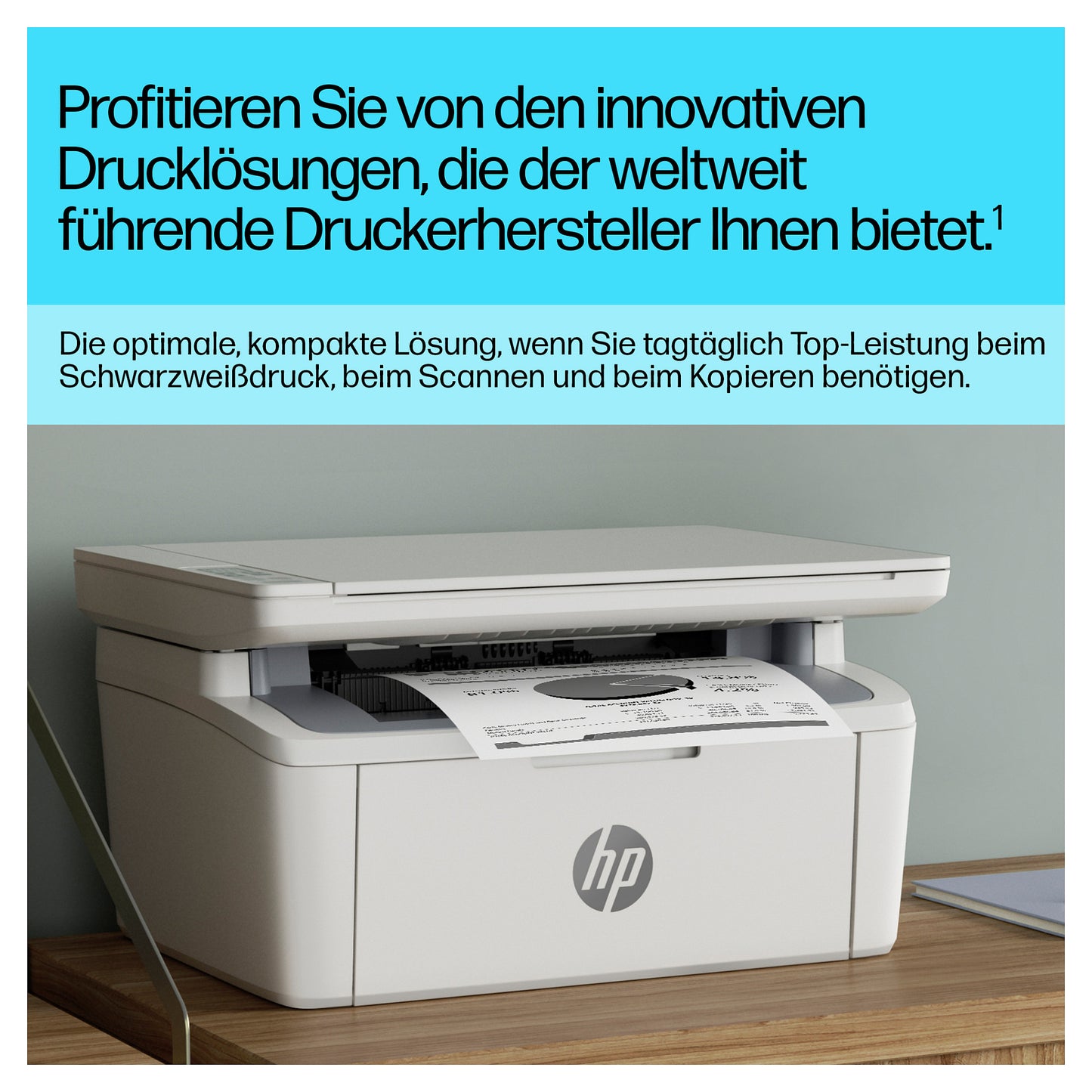 L HP LaserJet MFP M140w S/W-Laserdrucker 3in1 A4 WLAN WiFi 150 Blatt