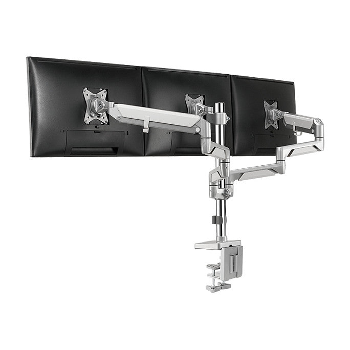LogiLink BP0090 Tischhalterung 17'-32' 21KG 3 Monitore Silver
