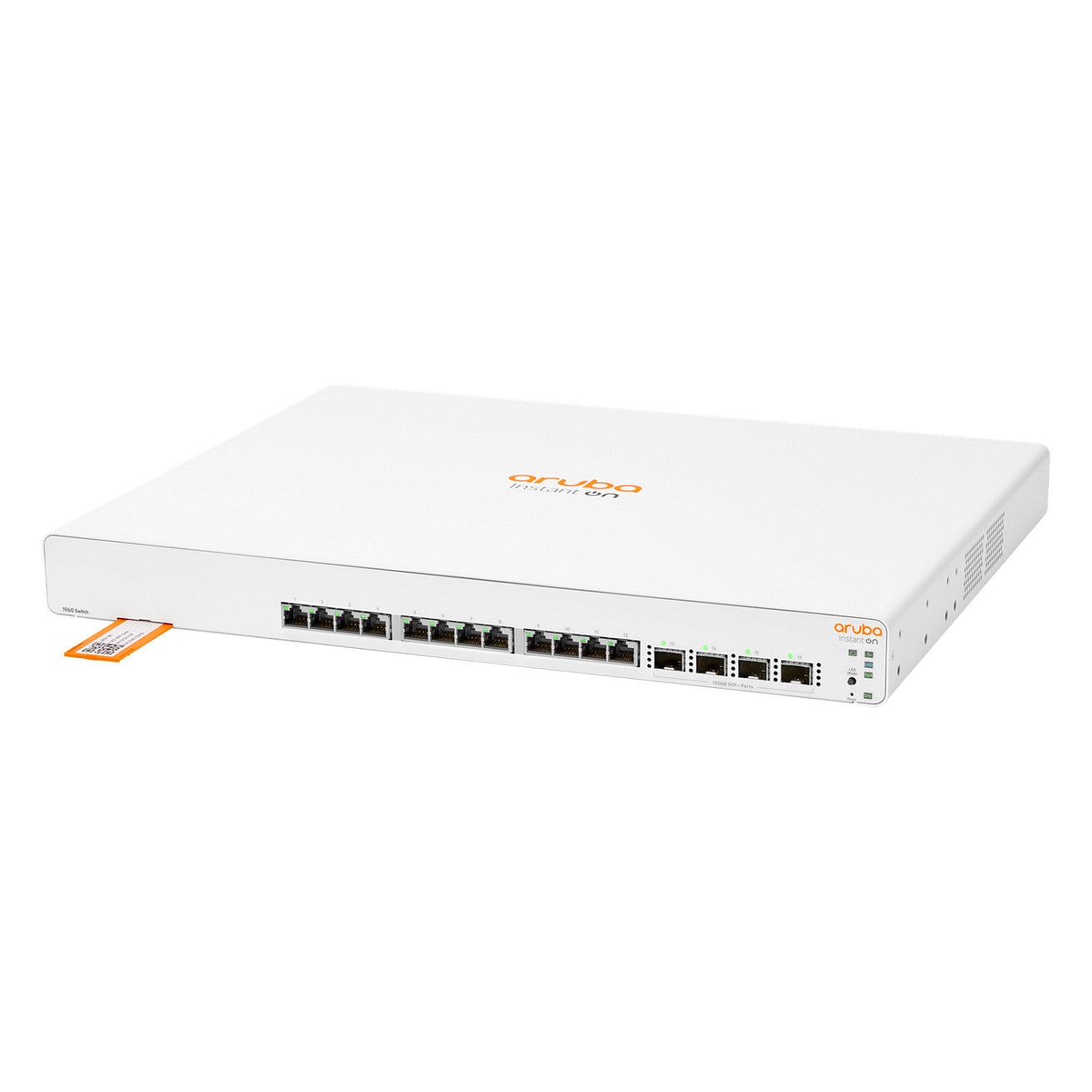 12+2P HP Enterprise Aruba Instant On 1960 RM 12XGT 4SFP+ Switch
