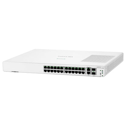 24+4P HP Enterprise Aruba Instant On 1960 RM M 24G 2SFP+ 2XGT Switch