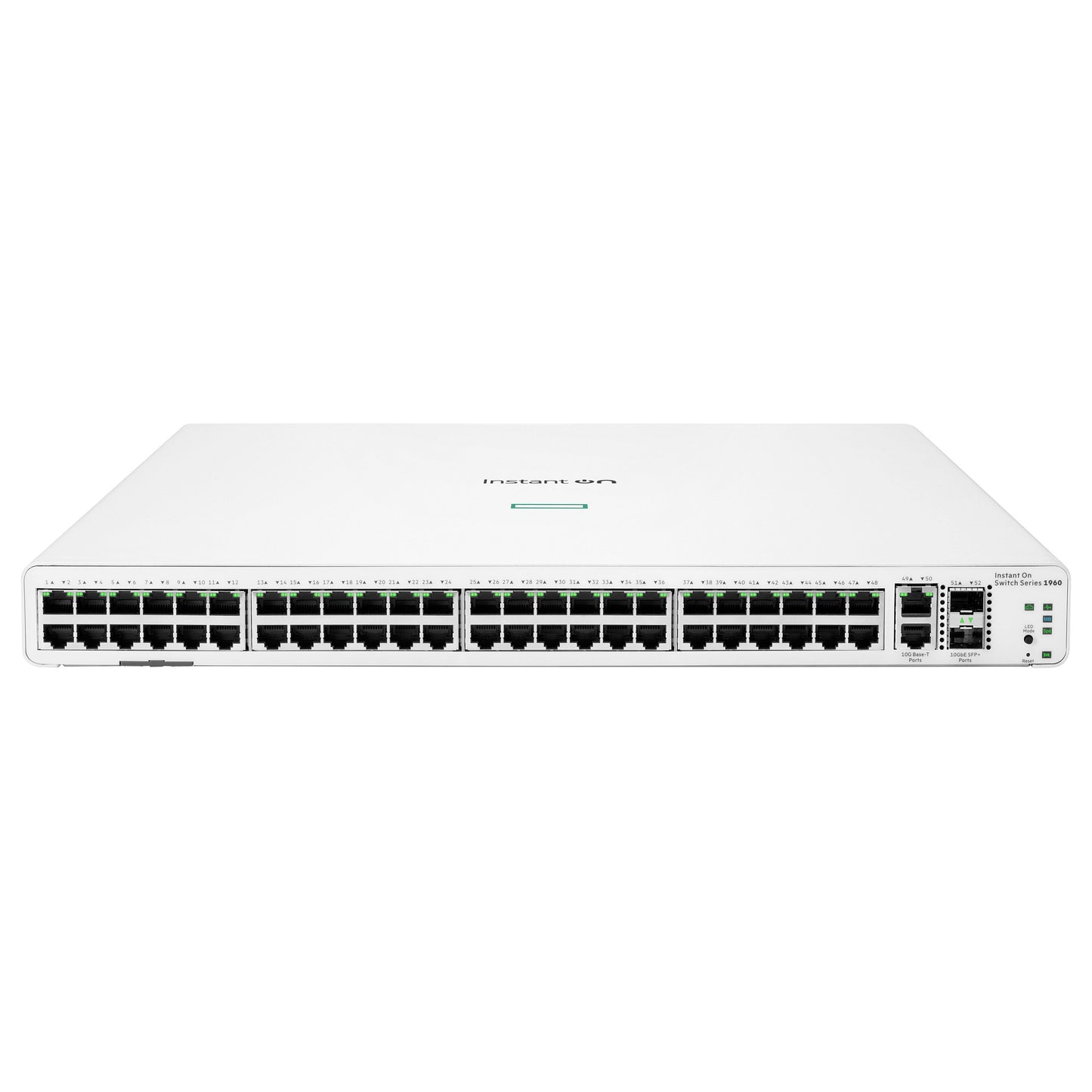 48+4P HP Enterprise Aruba Instant On 1960 RM 48G 2SFP+ 2XGT Switch