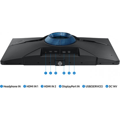 62 cm/25 Zoll (1920 x 1080) Samsung Odyssey G4 S25BG400EU 16:9 FHD IPS 1 ms 240 Hz DP HDMI Pivot Schwarz