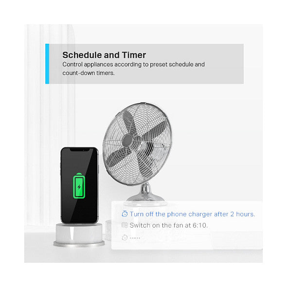 Steckdose TP-LINK Tapo P100 (2-Pack) - Smart-Stecker - WLAN