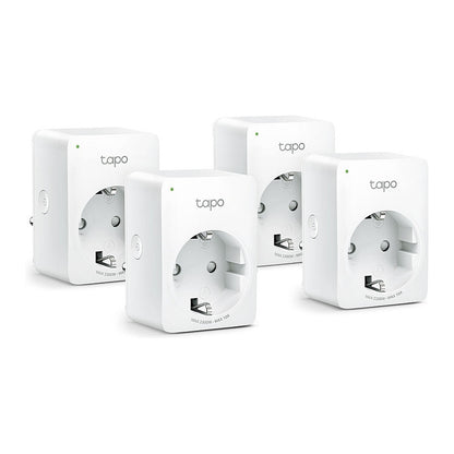 Steckdose TP-LINK Tapo P100 V1.2 (4-Pack) - Smart-Stecker - WLAN