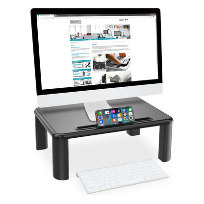Monitorerhöhung Digitus höhenverstellbar Black