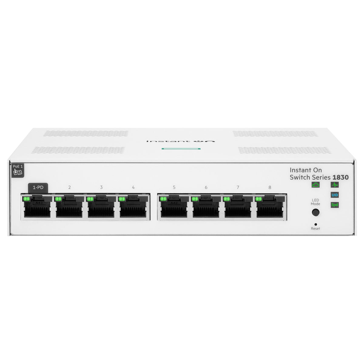 8P HP Enterprise Aruba Instant On 1830 Switch