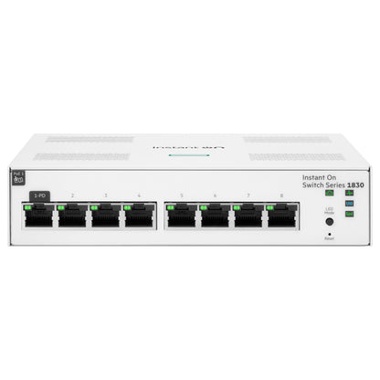 8P HP Enterprise Aruba Instant On 1830 Switch
