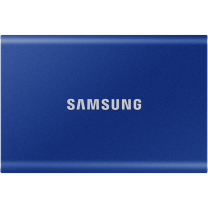 2TB Samsung Portable T7 USB 3.2 Gen2 Blau Einzelhandel