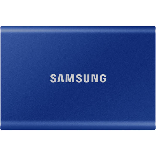 2TB Samsung Portable T7 USB 3.2 Gen2 Blau Einzelhandel