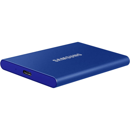 2TB Samsung Portable T7 USB 3.2 Gen2 Blau Einzelhandel