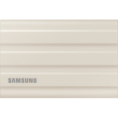 2TB Samsung Portable T7 Shield USB 3.2 Gen2 Beige Einzelhandel