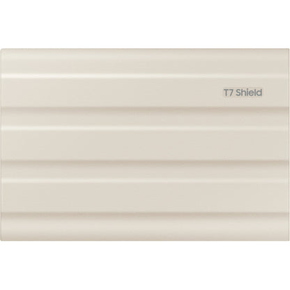 2TB Samsung Portable T7 Shield USB 3.2 Gen2 Beige Einzelhandel