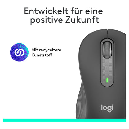 Logitech M650 L Signature Wireless Mouse black