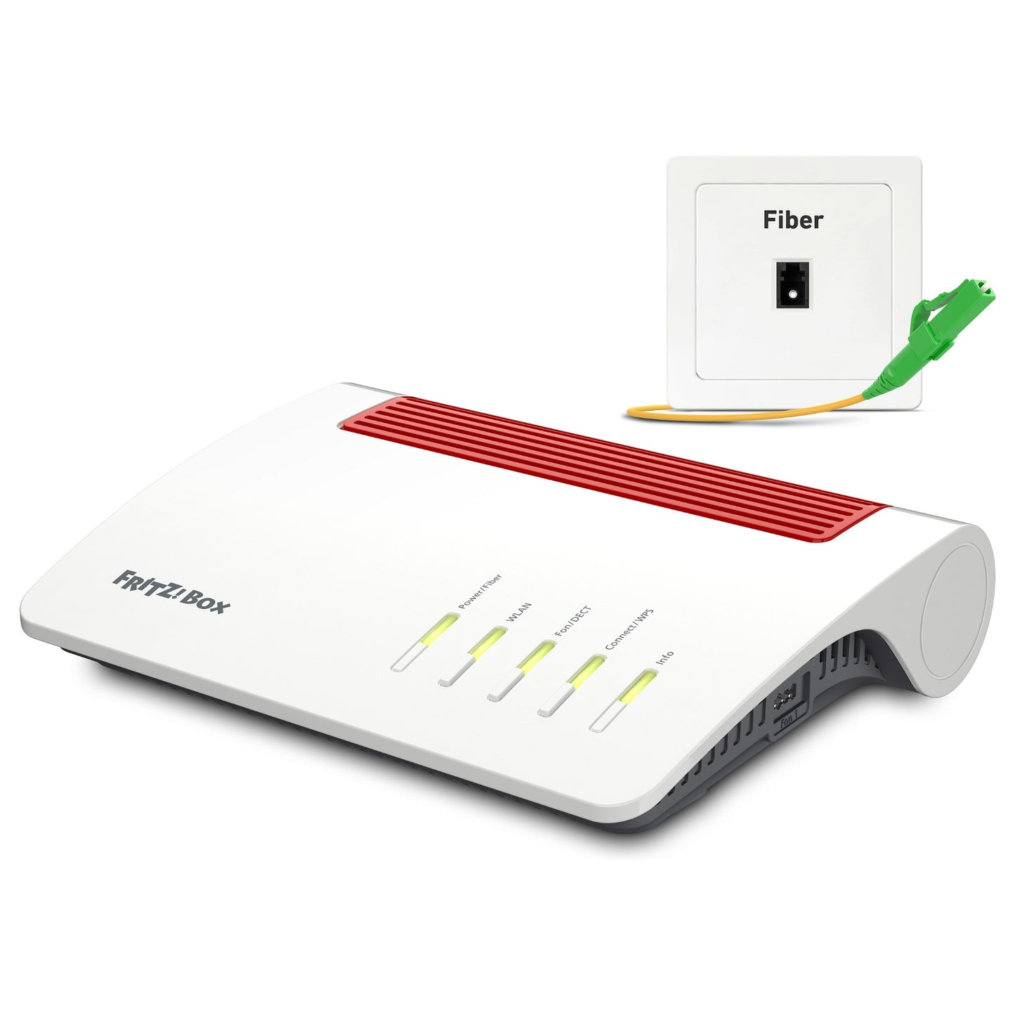 AVM Fritz! Box 5590 Fiber WLAN Router - Router - Wifi-6