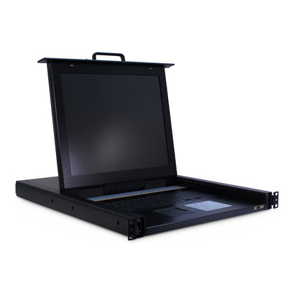KVM LCD Switch 8-Port 17" (USB - PS/2 VGA) German Inter-Tech