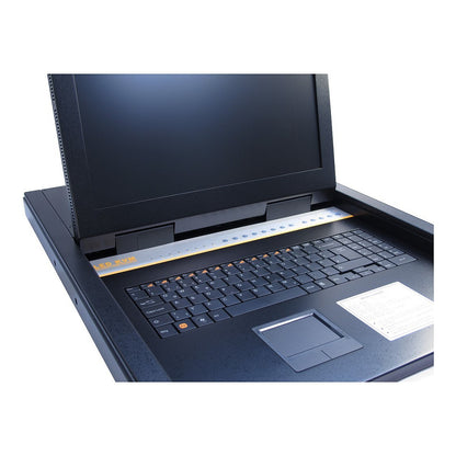 KVM LCD Switch 8-Port 17" (USB - PS/2 VGA) German Inter-Tech