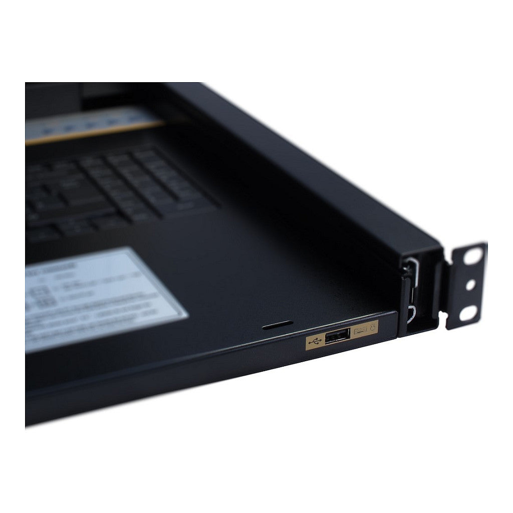 KVM LCD Switch 8-Port 17" (USB - PS/2 VGA) German Inter-Tech