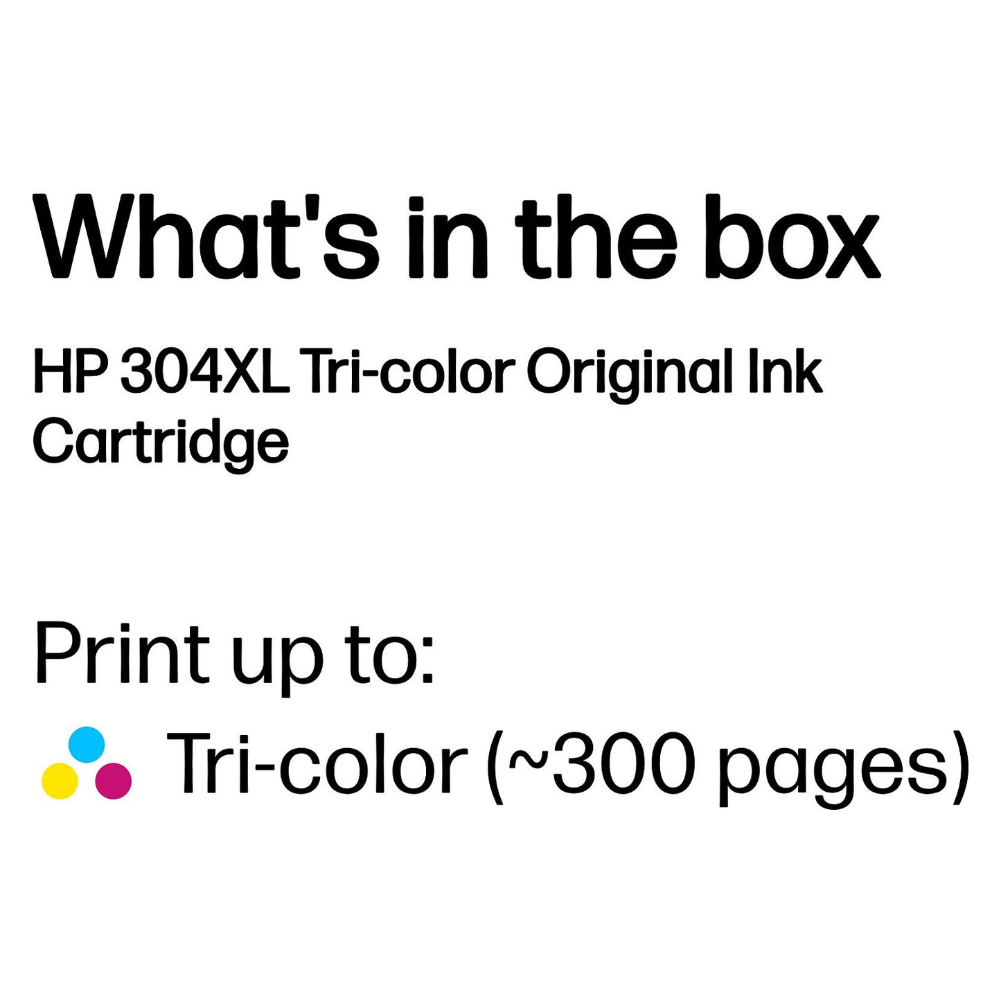 HP Tinte 304XL N9K07AE Color (Cyan/Magenta/Gelb)