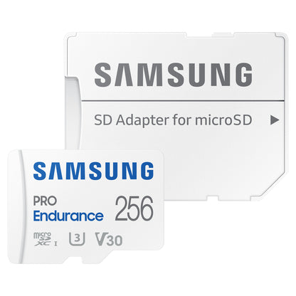 CARD 256GB Samsung PRO Endurance MicroXC UHS-I U3 inkl. Adapter